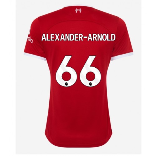Dámy Fotbalový dres Liverpool Alexander-Arnold #66 2023-24 Domácí Krátký Rukáv